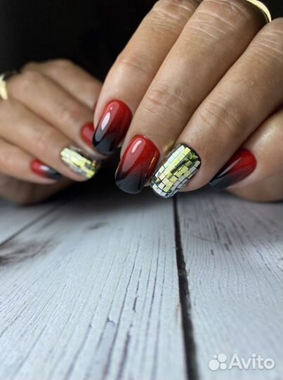 Дыбенко гель лак, Маникюр, Наращивание ногтей