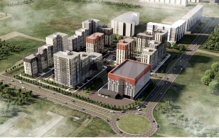 1-к. квартира, 36,6 м², 5/13 эт.