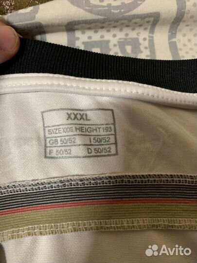 Футбольная форма adidas немецкая лига, размер xxxl