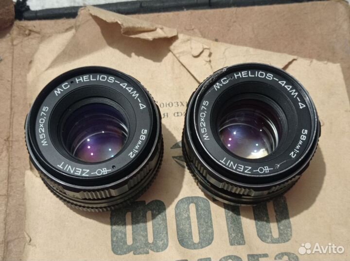Объективы мс Helios-44M-4
