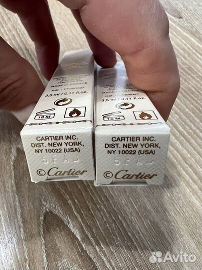 Миниатюра парфюма Cartier