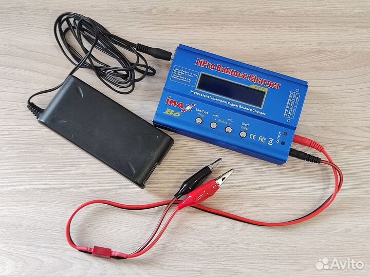 Универсальная зарядка imax B6 +блок питания