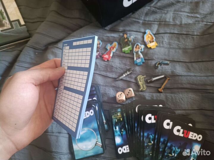 Настольные игры клуэдо cluedo