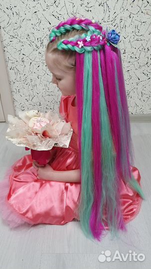 Афрорезинки, афрокосы, резинки заколки