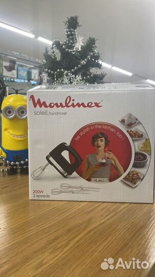 Миксер Moulinex Soleil HM211810 черный