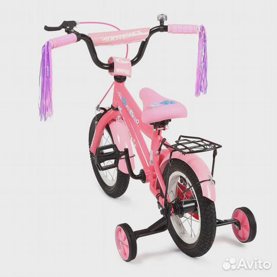 Велосипед детский четырёхколесный Kreiss 12 дюймов