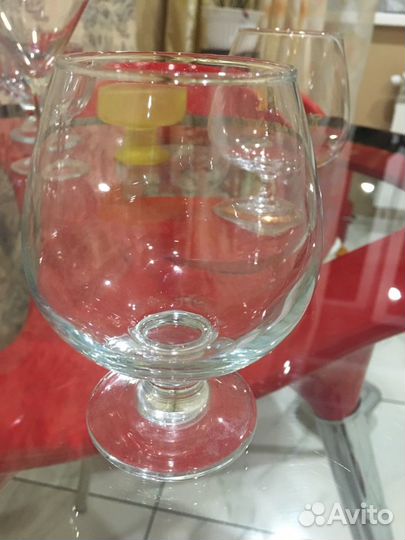 Рюмки, фужеры стекло и хрусталь