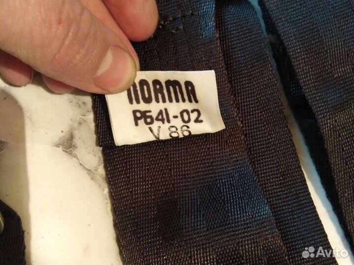 Ремни безопасности norma