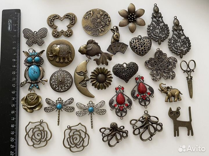 Подвески для украшений под бронзу