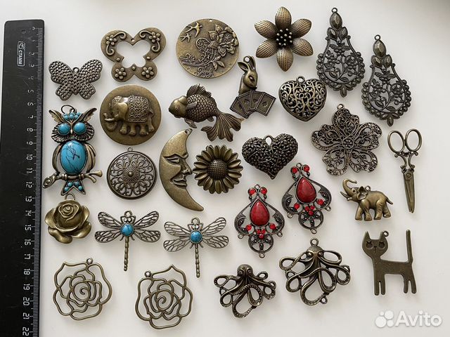 Подвески для украшений под бронзу