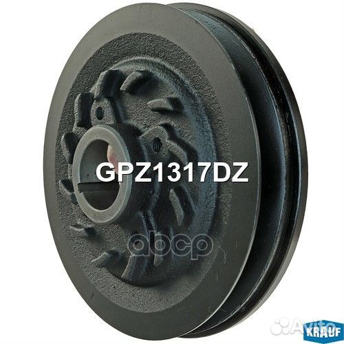 Шкив коленвала mitsubishi pajero II 2.5 TD 4D56