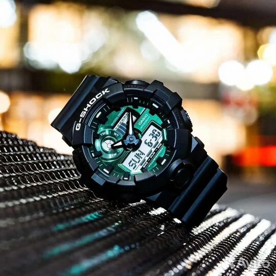 Casio G-shock GA-700MG-1A midnight green