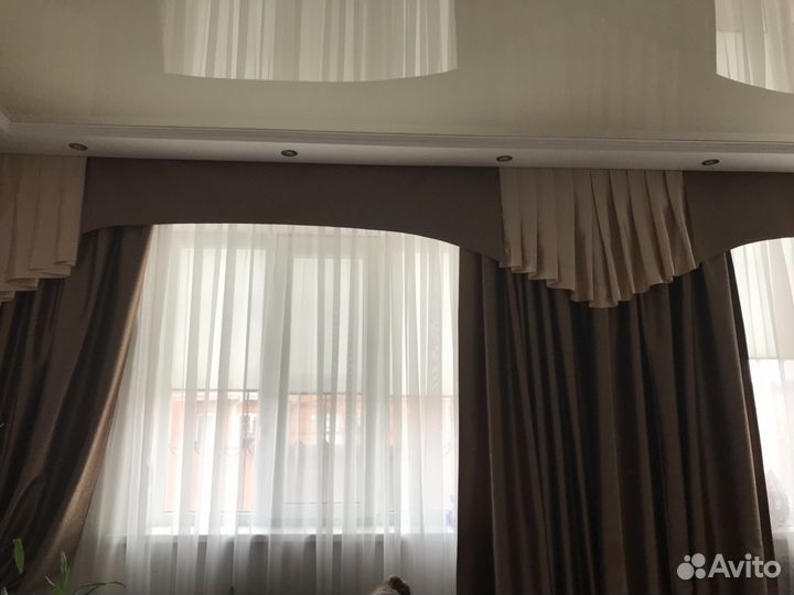 Комплект штор и тюль