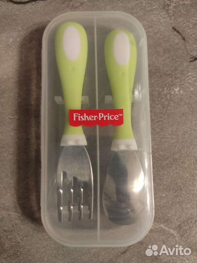 Набор столовых приборов детские безопасные