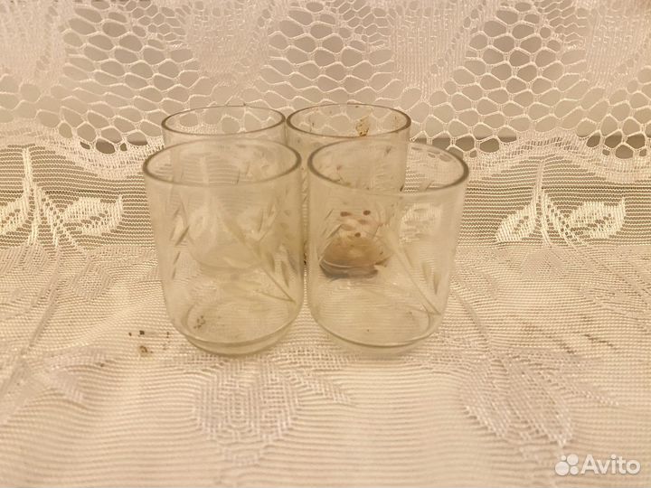 Стаканы рюмки
