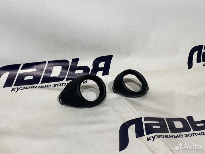 Рамка птф Ford Focus 3(11) левая черная