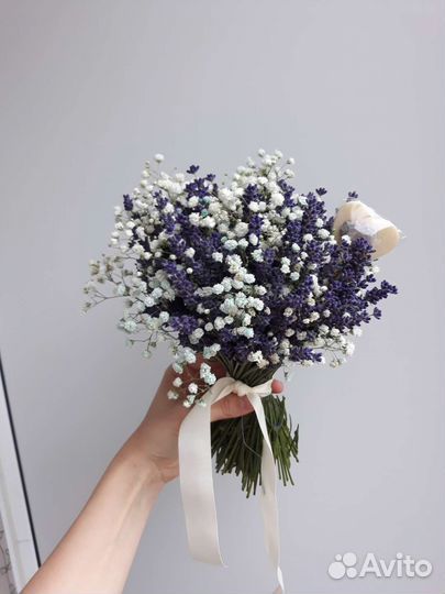 Букет с лавандой
