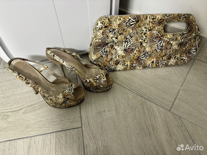 Комплект туфли и клатч