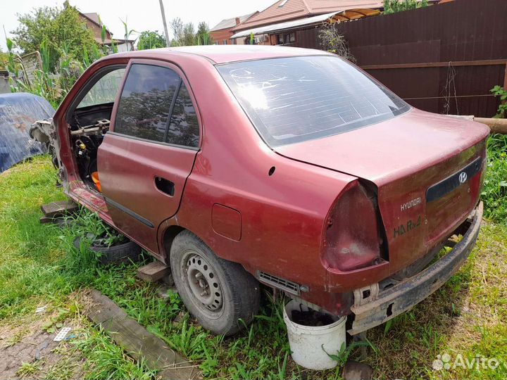 Разбор Hyundai accent тагаз 16, 16v