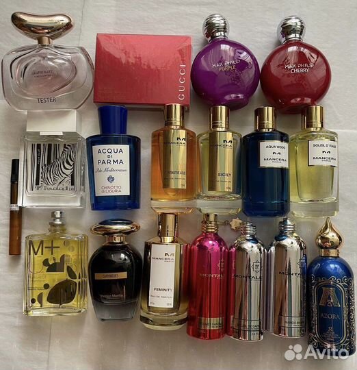 Нишевый парфюм (флаконы и распив)