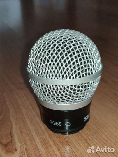Shure pg58 голова капсуль для радио микрофонов
