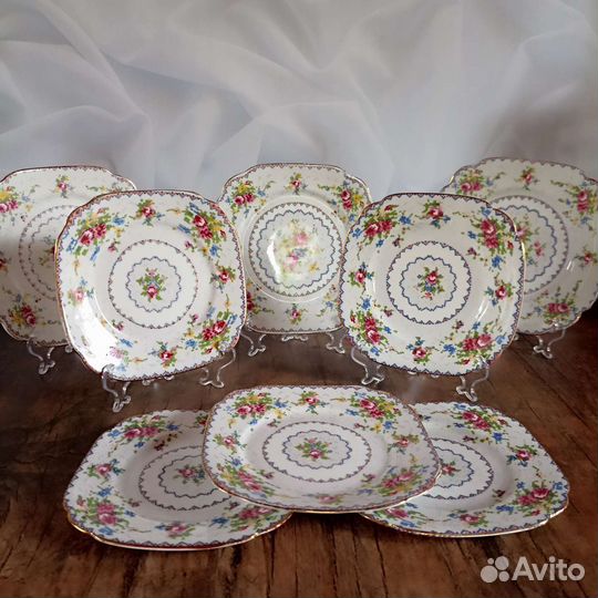 Винтажные тарелки Royal Albert 
