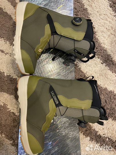 Ботинки для сноуборда новые Salomon