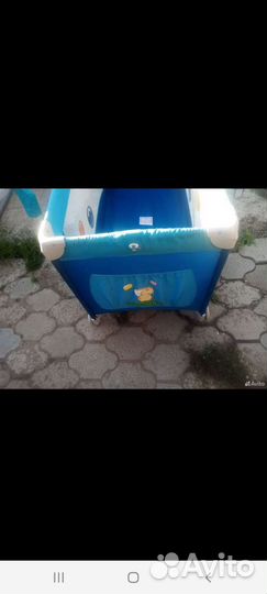 Детская кровать манеж