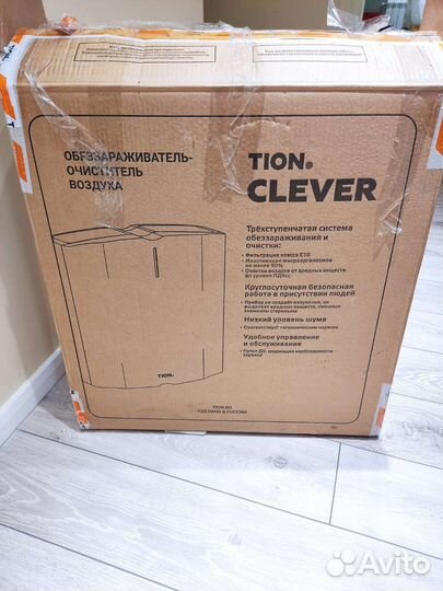 Обеззараживатель-отчиститель воздуха Tion Clever