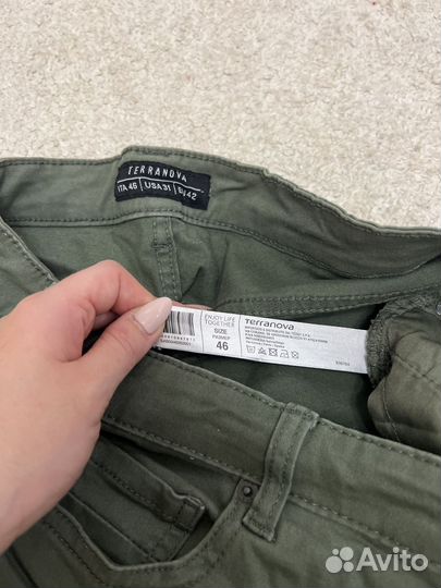 Брюки шорты карго мужские 46-48 terranova