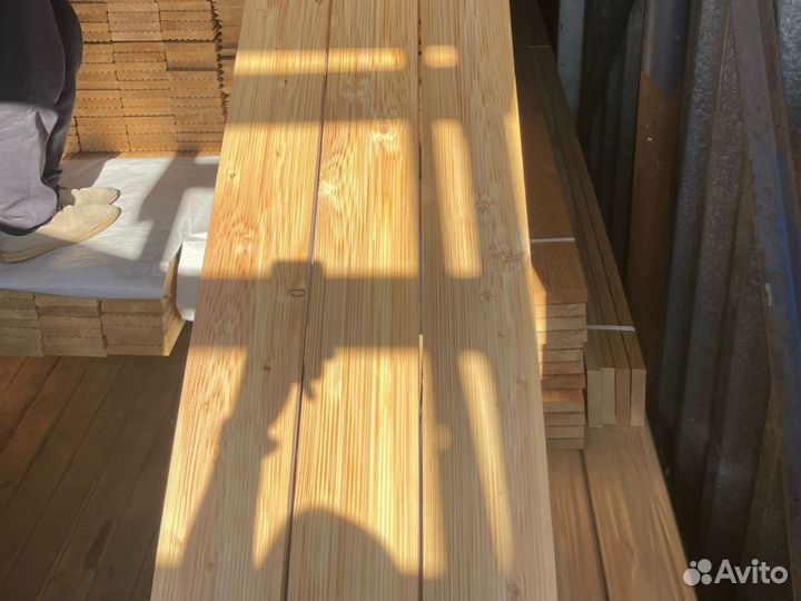 Террасная доска лиственница своя пилорама