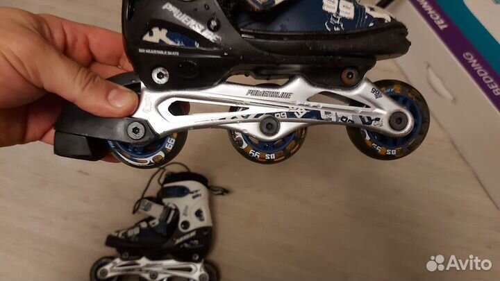 Роликовые коньки детские раздвижные 27 28 29 30