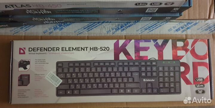 Клавиатура Defender Element HB-520