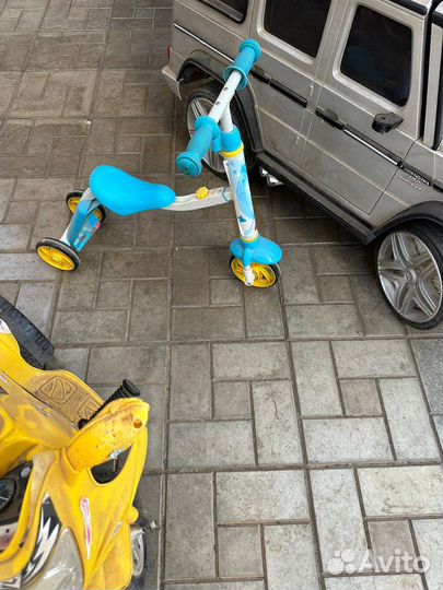 Беговел-самокат трансформер