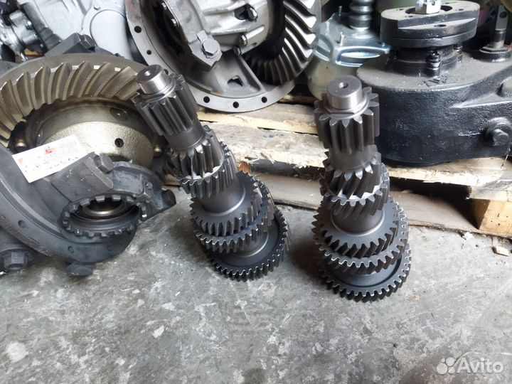 Вал промежуточный кпп валдай камминз 3.8