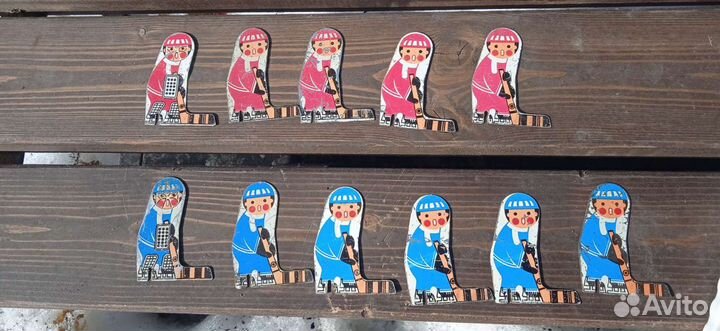 Фигурки хоккеистов