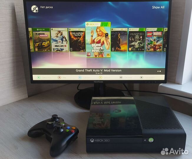 Xbox 360 slim E slim freeboot 500 Gb