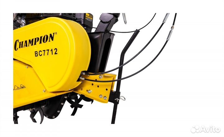 Бензиновый мотокультиватор champion вc7712