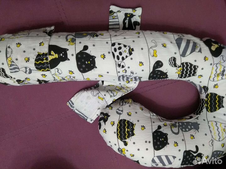 Подушка автомобильная детская для путешествий