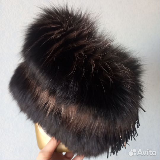 Шапка зимняя меховая женская