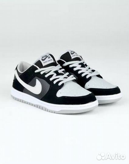 Кроссовки Nike Sb Dunk белая подошва