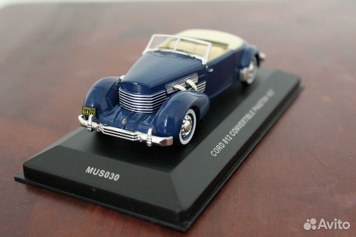 1:43 Cord 812 Phaeton 1937 год