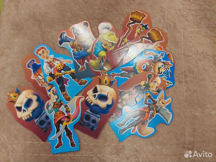 Карточки сокровища пиратов