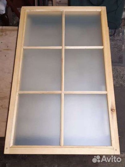 Окна деревянные для дачи, бани