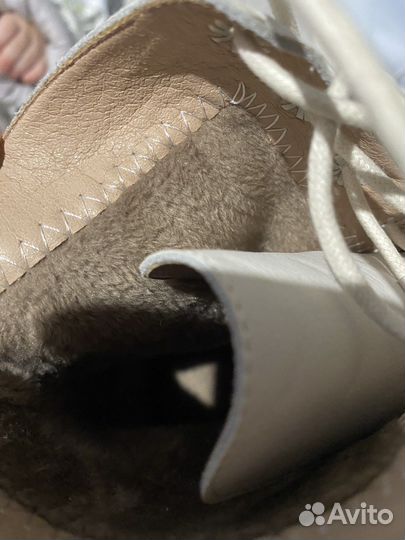 Ботинки натуральная кожа