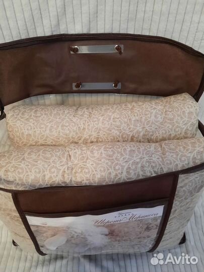 Одеяло из шерсти мериноса зимнее