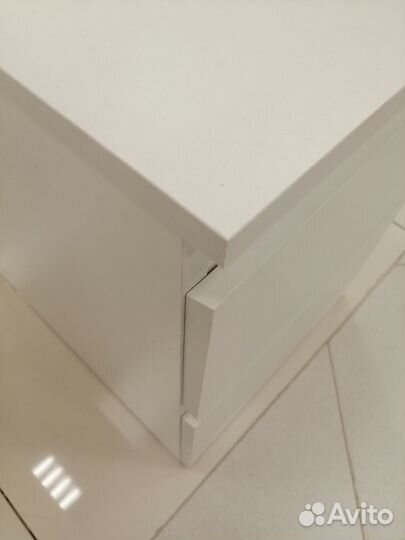 Тумбочка Plats 2 ящ,плавное закрывание.стиль икеа