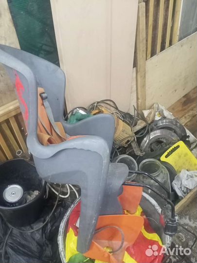 Детское велокресло заднее