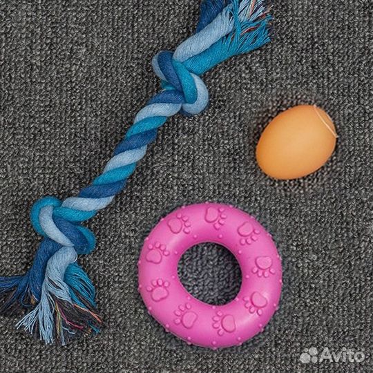 Набор игрушек для собак 3 в 1(для маленьких пород)