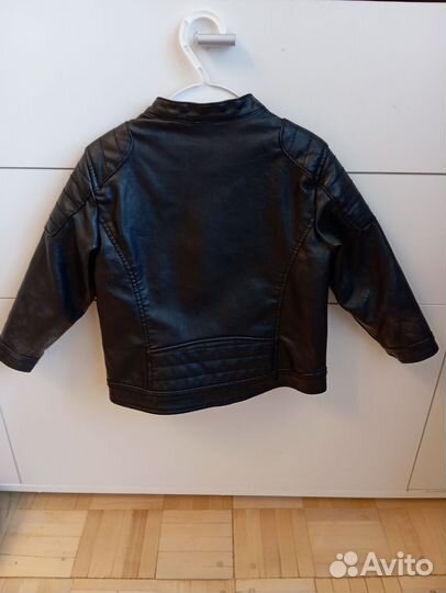 Кожаная куртка детская